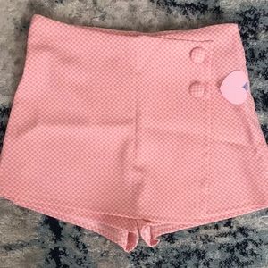 2PC skort and crop jacket set